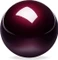 Perixx PERIPRO-303GR 34mm für Perimice und Logitech M570, Ersatz-Trackball, rot Vorschaubild