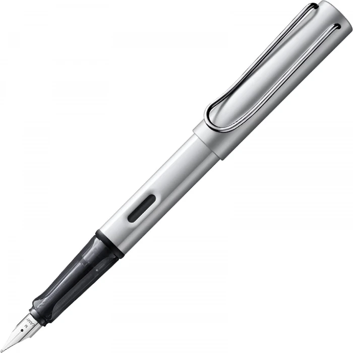 Lamy AL-star Special Edition 2022 white silver, rechte Hand, mittel