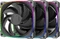 Geometric Future Squama 2503B, schwarz, 120mm, 3er-Pack Vorschaubild
