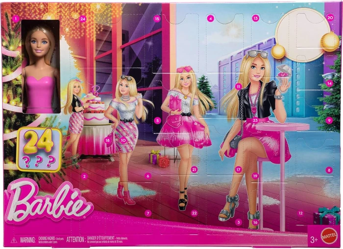 Mattel Barbie Fashionista Adventskalender 2025
