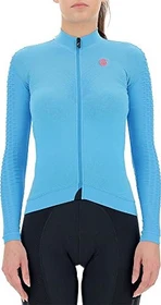 UYN Airwing Winter Trikot langarm turquoise/black (Damen)