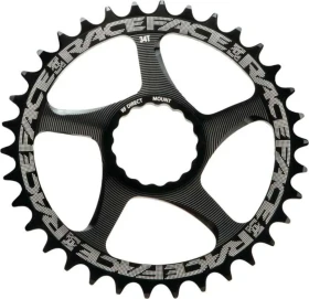 RaceFace Single Ring Narrow/Wide Cinch Direct Mount 38 Zähne Kettenblatt schwarz