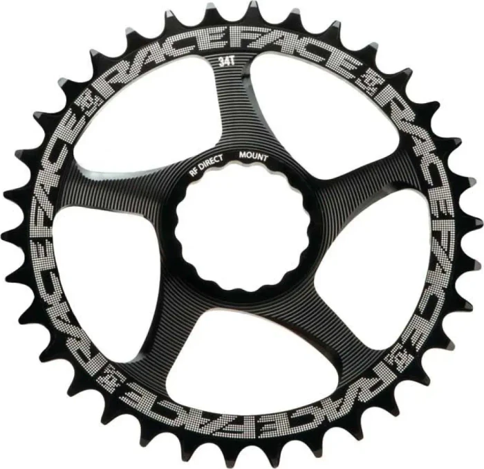 RaceFace Single Ring Narrow/Wide Cinch Direct Mount 38 Zähne Kettenblatt schwarz