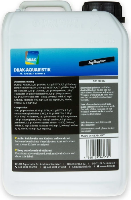 DRAK-Aquaristik Aquadrakon Black Wasseraufbereiter