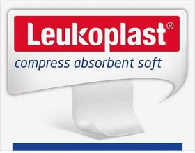 BSN medical Leukoplast Compress Absorbent soft unsteril, 10 x 10cm, 25 Stück