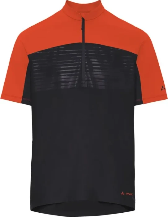 Vaude Qimsa Pro HZ Trikot kurzarm glowing red (Herren)