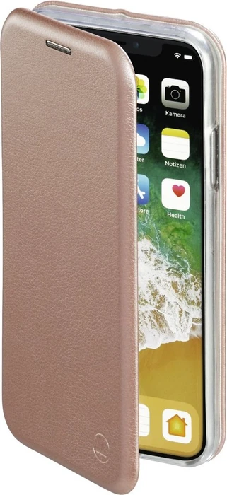 Hama Booklet Curve für Apple iPhone X rosegold