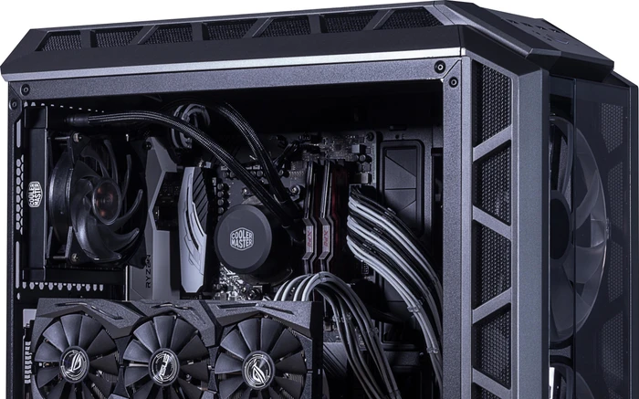 Cooler Master Sleeved Extension Cable Kit, 30cm, schwarz/weiß