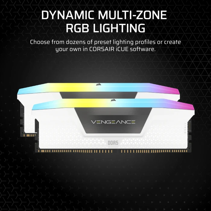 Corsair Vengeance RGB DDR5 Light Enhancement Kit, weiß