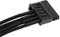 NZXT SATA-Stromadapter 4-Pin [IDE] auf 15-Pin [SATA] 20cm, sleeved schwarz Vorschaubild