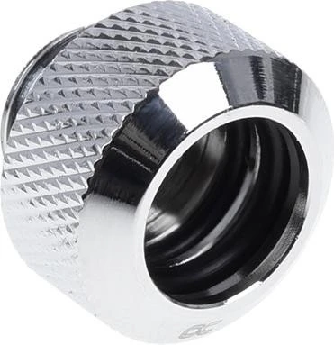 Alphacool Eiszapfen Rohranschluss G1/4" auf 13/10mm, verchromt, 6er-Pack