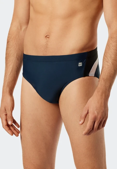 Schiesser Nautical Active Slip Badehose admiral (Herren)