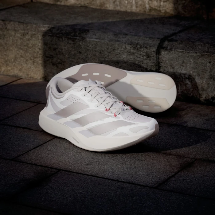 adidas Adizero EVO SL EXO cloud white/haze coral (Damen)