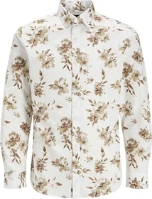 Jack & Jones Slim Fit Hemd langarm bright white (Herren)