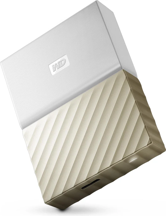 Western Digital WD My Passport Ultra weiß 2TB, USB 3.0 Micro-B