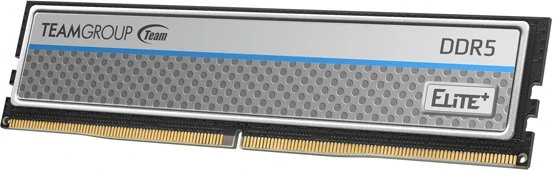 TeamGroup ELITE+ silber UDIMM 32GB Kit, DDR5-6000, CL48-48-48-96, X8
