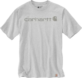 Carhartt Core Logo T-Shirt kurzarm heather grey (Herren)