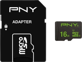 PNY High Performance R100/W20 16GB Kit, UHS-I U1, Class 10 (SDU16GHIGPER-1-EF)