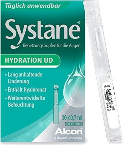 Alcon Systane Hydration UD Benetzung Augentropfen, 21ml (30x 0.7ml)
