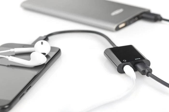 Digitus USB Type-C Adapter/Konverter + 3.5mm Klinke, USB-C 3.1 [Stecker]