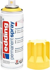 edding 5200 Permanentspray Premium-Acryllack RAL 1023 verkehrsgelb matt, 200ml