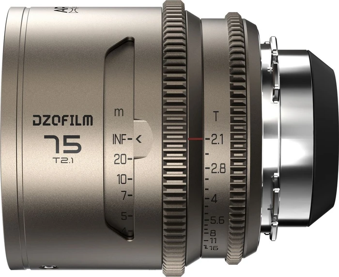 DZOFilm Arcana 75mm T2.1 1.5X Anamorphic Full Frame metric für PL titan