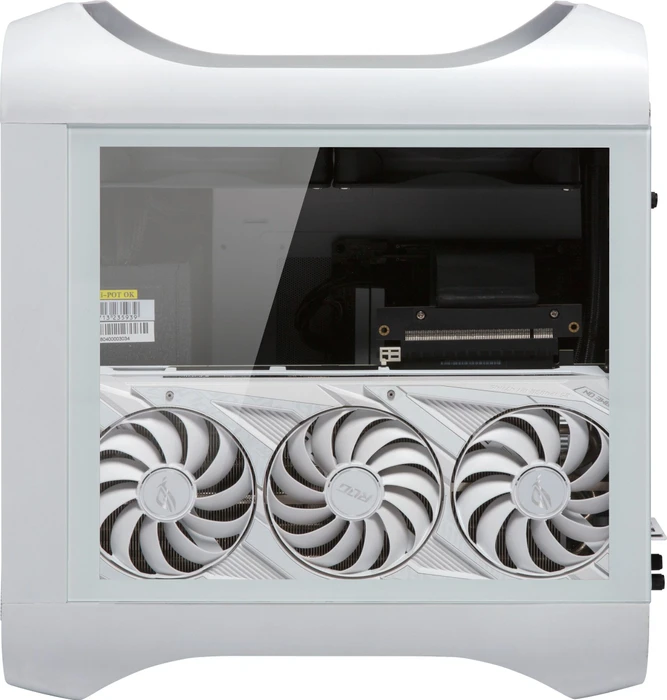 BitFenix Prodigy M 2022 ARGB, weiß, Glasfenster