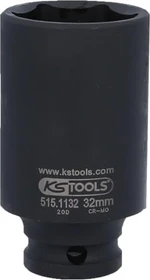 KS Tools Außensechskant Steckschlüssel 1/2", 32x78mm