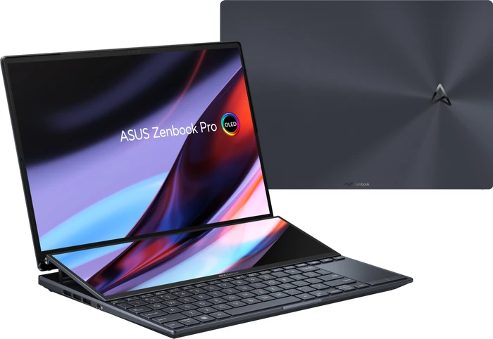 ASUS ZenBook Pro 14 Duo OLED UX8402VV-P1084X, Tech Black, Core i9-13900H, 32GB RAM, 1TB SSD, GeForce RTX 4060, DE