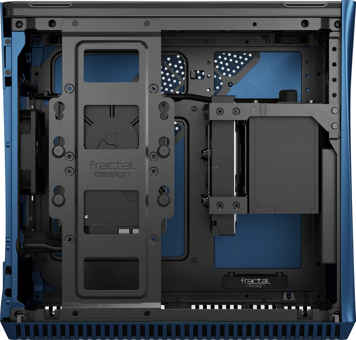 Fractal Design Era ITX Cobalt TG, Glasfenster, Mini-ITX