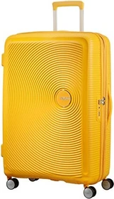 American Tourister Soundbox Spinner erweiterbar L golden yellow