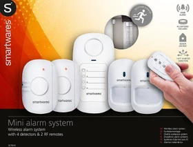 Smartwares SC50-6 Drahtloses Mini-Alarm-Set (10.023.75)