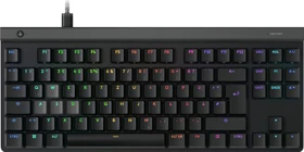 Logitech G515 Rapid TKL, schwarz, LEDs RGB, Low Profile Magnetic Analog, USB, DE (920-013856)