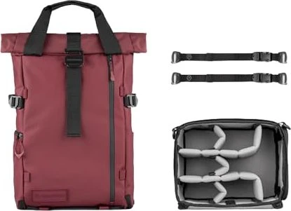 Wandrd PRVKE 31 V4 Rucksack Photo Bundle Rhone Burgundy