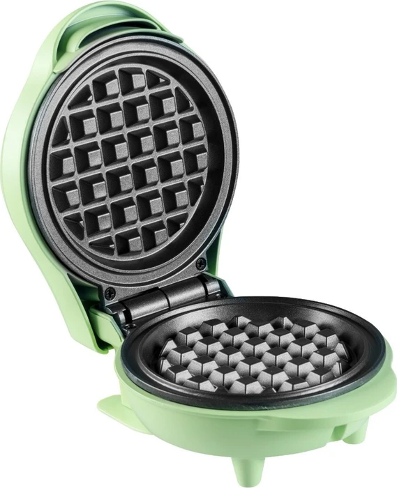 Bestron AMW500G Mini Waffeleisen mint