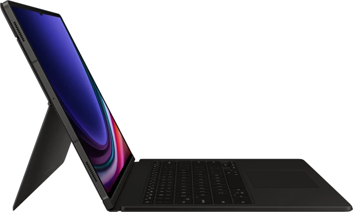 Samsung EF-DX915 Book Cover Keyboard für Galaxy Tab S9 Ultra / Tab S10 Ultra, schwarz, DE