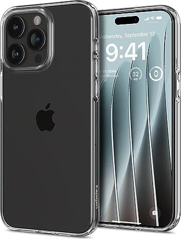 Spigen Liquid Crystal für Apple iPhone 15 Pro Crystal Clear