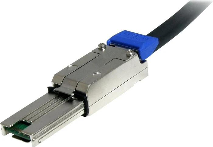 StarTech InfiniBand [SFF-8470] auf mini SAS x4 [SFF-8470] Kabel, 2m