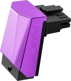 CableMod 12VHPWR Winkeladapter 90 Grad, Variante A, Sense-Pins an der Unterseite, violett