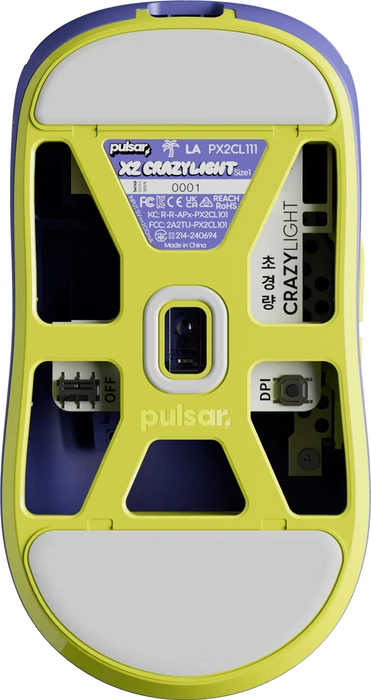 Pulsar Gaming Gears X2 CL CrazyLight Mini Wireless LA Edition, USB