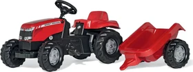 rolly toys rollyKid Massey Ferguson Trettraktor mit Anhänger rot