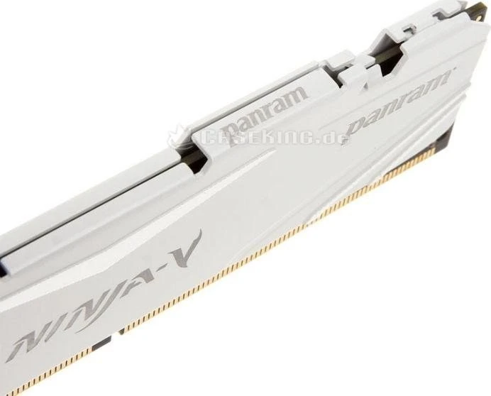 Panram Ninja-V weiß UDIMM 16GB Kit, DDR4-2400, CL15-15-15-36