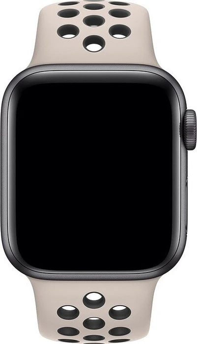 Apple Nike Sportarmband S/M und M/L für Apple Watch 40mm desert sand/schwarz