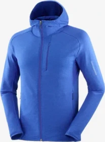 Salomon Essential Lightwarm Hooded Jacke surf the web (Herren)