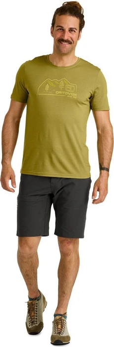 Ortovox Brenta Hose kurz petrol blue (Herren)