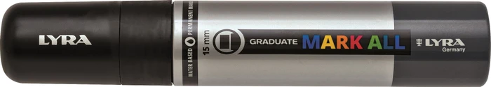 Lyra Graduate Mark All Permanentmarker 15mm schwarz