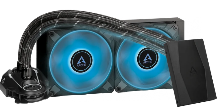 ARCTIC Liquid Freezer II 240 RGB, LED-Steuerung
