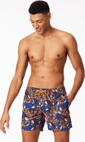 Schiesser Aqua Blumen Badeshorts multicolor 4 (Herren)