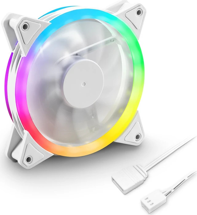 Sharkoon Shark Blades RGB PWM weiß, 120mm