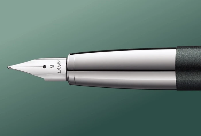 Lamy studio black forest, rechte Hand, extra fein